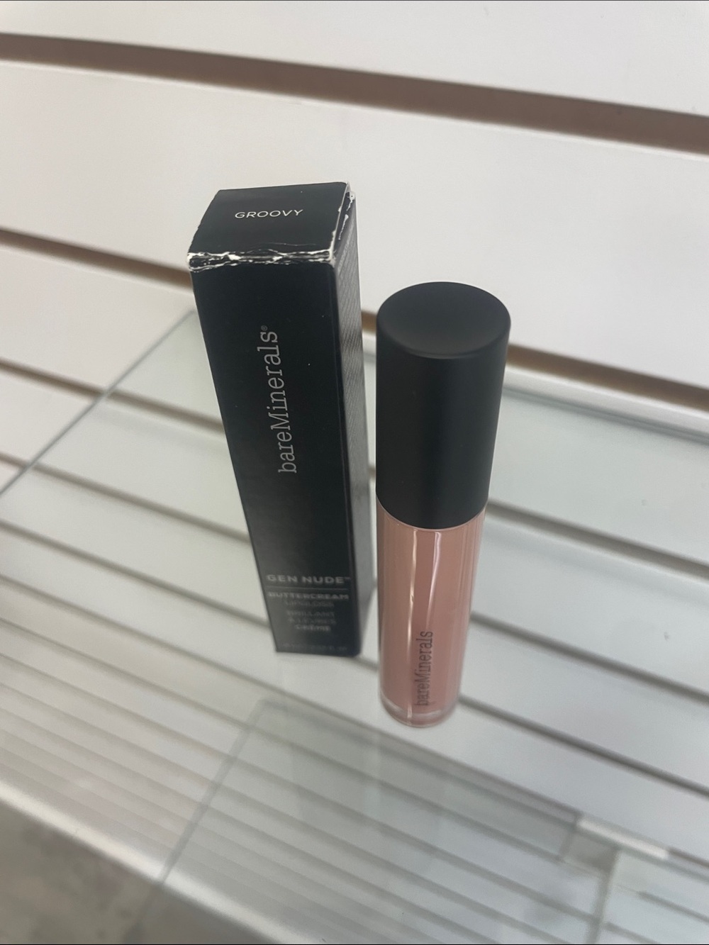 bareMinerals Gen Nude Liquid Lipstick — Groovy Nude Pink
